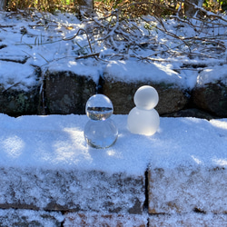 スノウマン（ガラスの雪だるま） 5枚目の画像