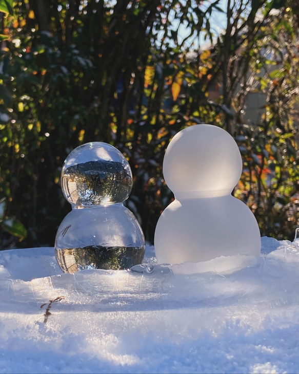 スノウマン（ガラスの雪だるま） 4枚目の画像