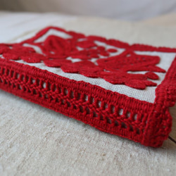 イーラーショシュのブックカバー（チューリップ、バラ、すずらん／small） 3枚目の画像