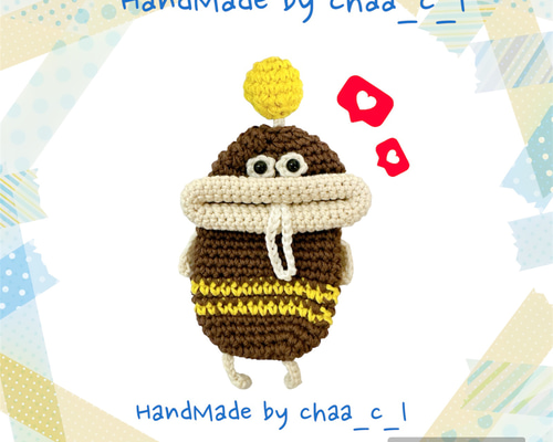 パクパクモンスター キーケース chaa_c_l 通販 17130536｜Creema