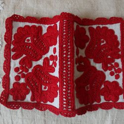 イーラーショシュのブックカバー（ふたつのチューリップ／small） 2枚目の画像