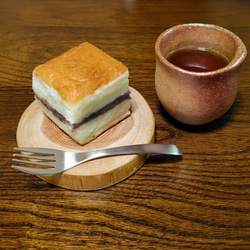 ひのき輪切りのお皿 直径12cm前後 厚み2cm 木材・板 切り株べあり
