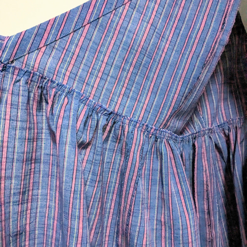 会津木綿/HARAPPA/ラップドレス/ラップワンピース ワンピース