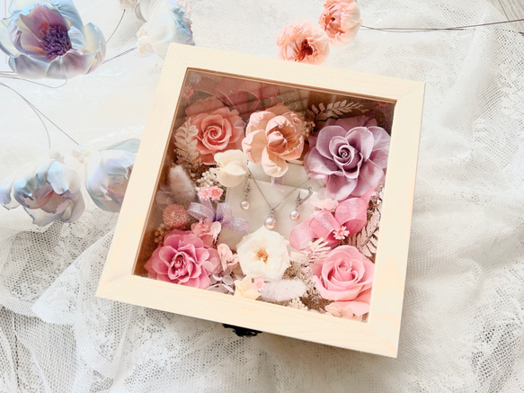 Pure Love Natural-Eternal Flower 絶妙なジュエリー (香水) ボックス ギフトボックスカード付き 7枚目の画像