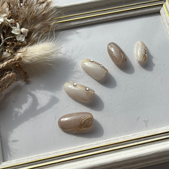 卒業式/入学式ネイル/ニュアンスネイル/シンプルネイル/大人かわいい  