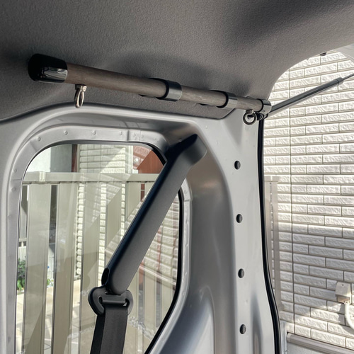 ジムニーやハイエースなどの車内サイドバー左右セット(汎用性