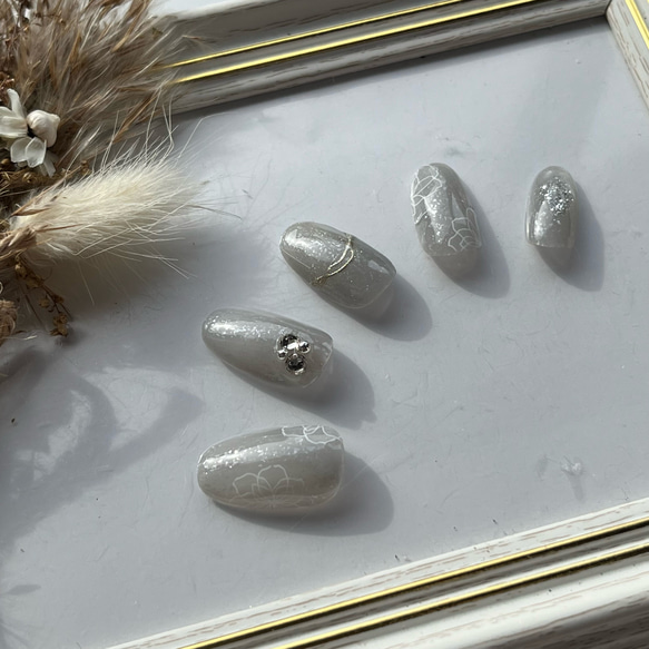 卒業式/入学式ネイル/ニュアンスネイル/シンプルネイル/大人かわいい  