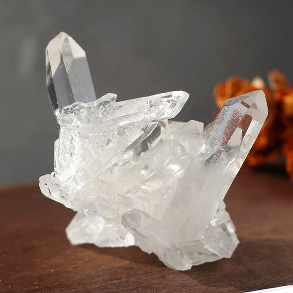 水晶クラスター トマスゴンサガ産 トップクオリティ 原石 高品質 天然石 クォーツ 3枚目の画像