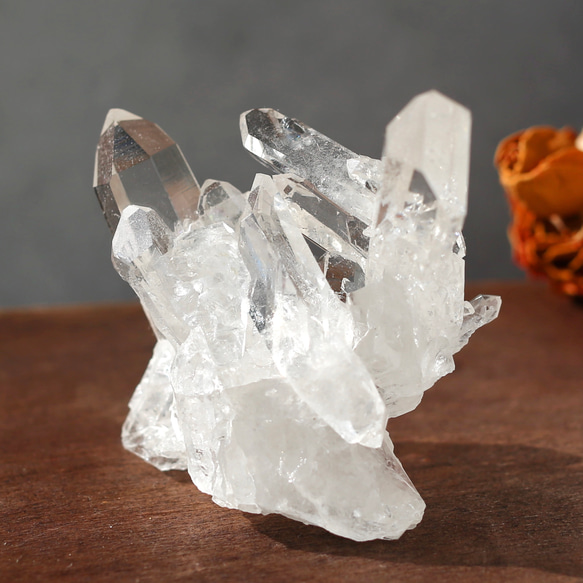 水晶クラスター トマスゴンサガ産 トップクオリティ 原石 高品質 天然石 クォーツ 4枚目の画像