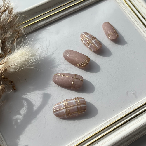 152】親指のみ ぷっくりニコちゃん ユニコーン フットネイルチップ  