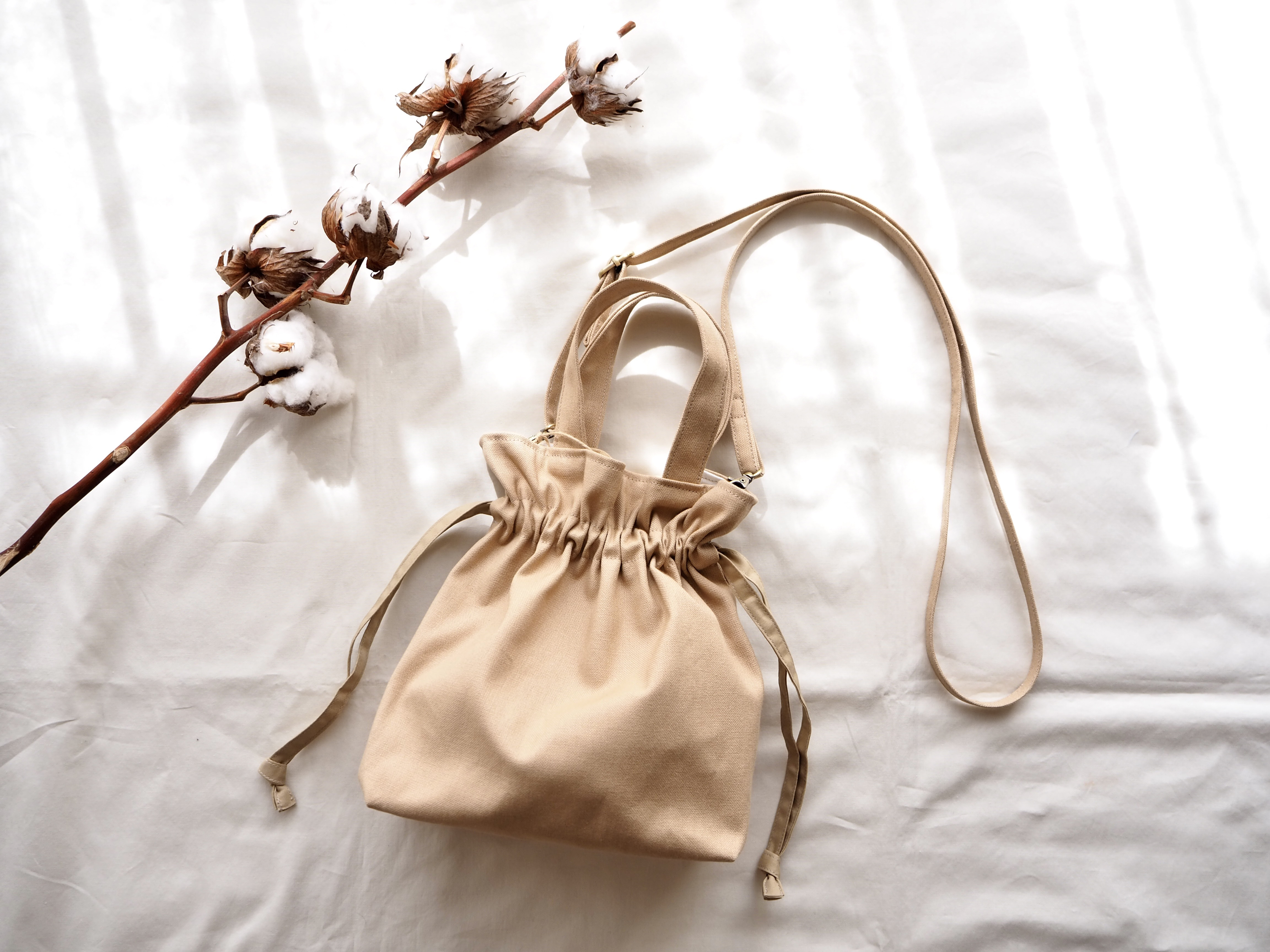 BRIEFING（ブリーフィング）の「BRIEFING/ブリーフィング 2WAY DRAWSTRING POUCH 巾着バッグ（ショルダーバッグ）」  - WEAR