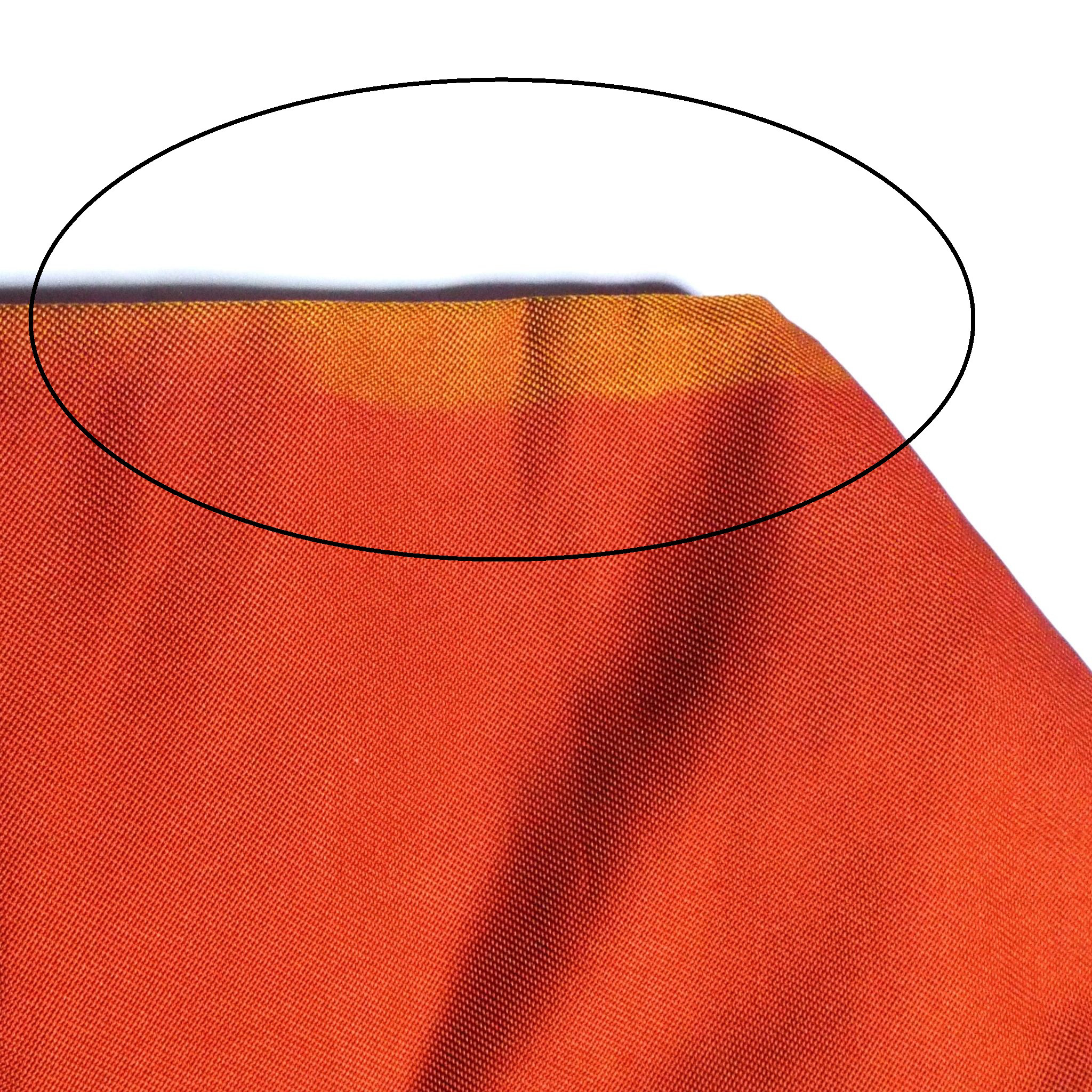 すぐに結べる「さくら造り帯」オレンジ系の洋花柄の二重太鼓