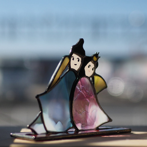 ステンドグラスのおひな様Ver.2」ひな祭り 春 ひな人形 お雛様 サン