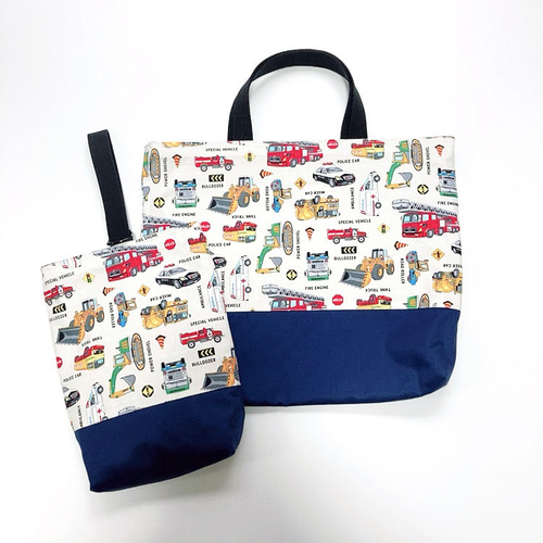 【オーダー受付中】入学グッズ　入園準備　男の子用　　車　はたらくくるま オーダー受付中】入学グッズ入園準備男の子用車はたらくくるま