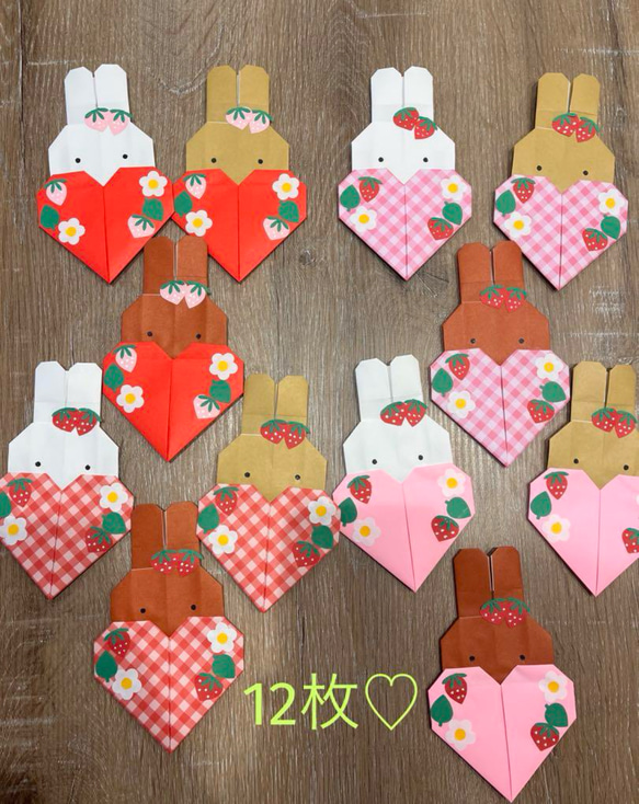 フォロワー♡14点ハンドメイドメッセージカードタグ バレンタイン