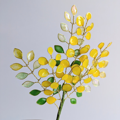 ドーム Daum ミモザ　花瓶  未使用品 ドーム・ナンシー「スミレ文小花瓶」《アンティックかとう》