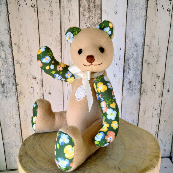 スミレの大きなテディベア ぬいぐるみ kukuma 通販 17132658 スミレの大きなテディベア ぬいぐるみ kukuma 通販 17132658