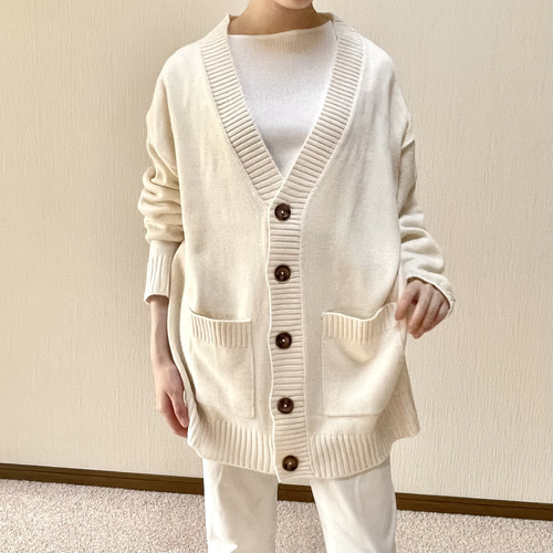 HED MAYNER 19AW オーバーサイズウールカーディガン HED MAYNER 19AW オーバーサイズウールカーディガン