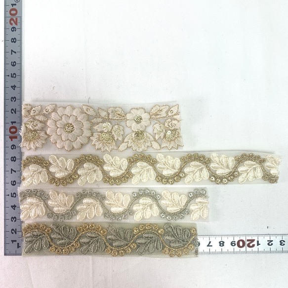 インド刺繍リボン　ハギレパック　C-132 人気・おすすめ｜省スペース設計・旅行向けにおすすめ お得商品 プライバシー配送 国内発送・安心販売体制