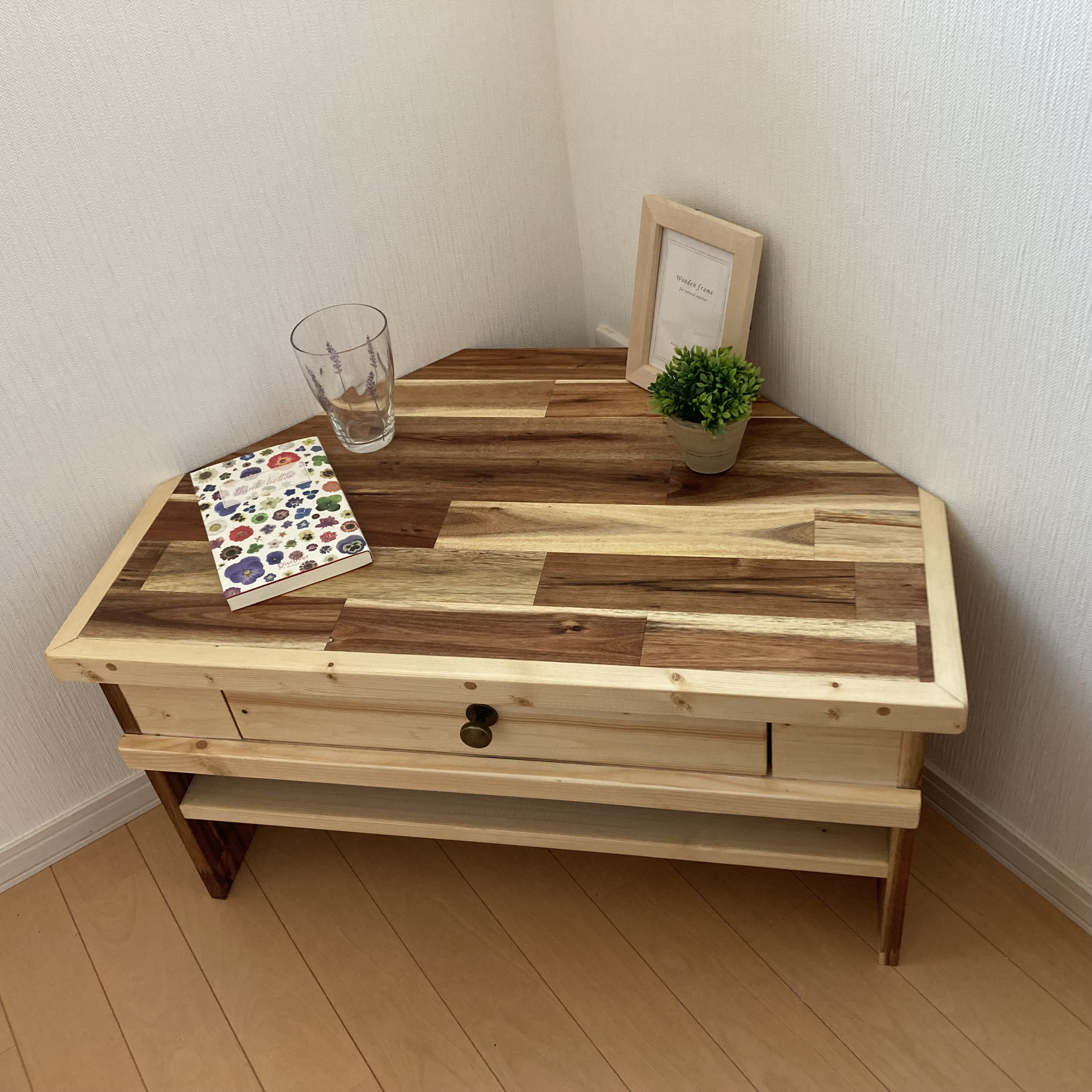 ちょこっとコーナーデスクⅡ(コンビ)