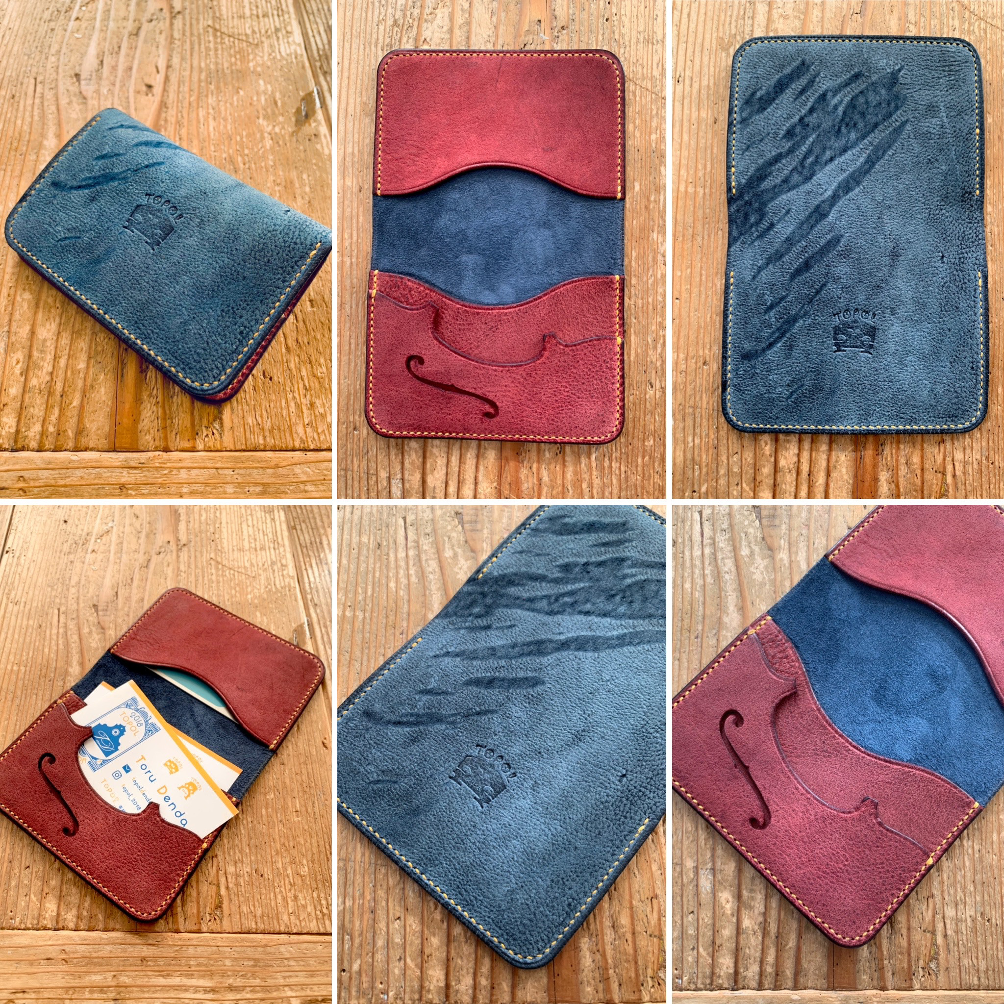 手縫いで創った名刺入れ『"Hannibal" ‐ Topolino 242』