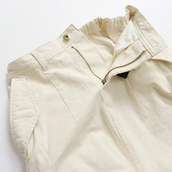 【24SS新作】アーミーバックサテンカーゴスカート vent blanc VBS241309 ヴァンブラン 14枚目の画像