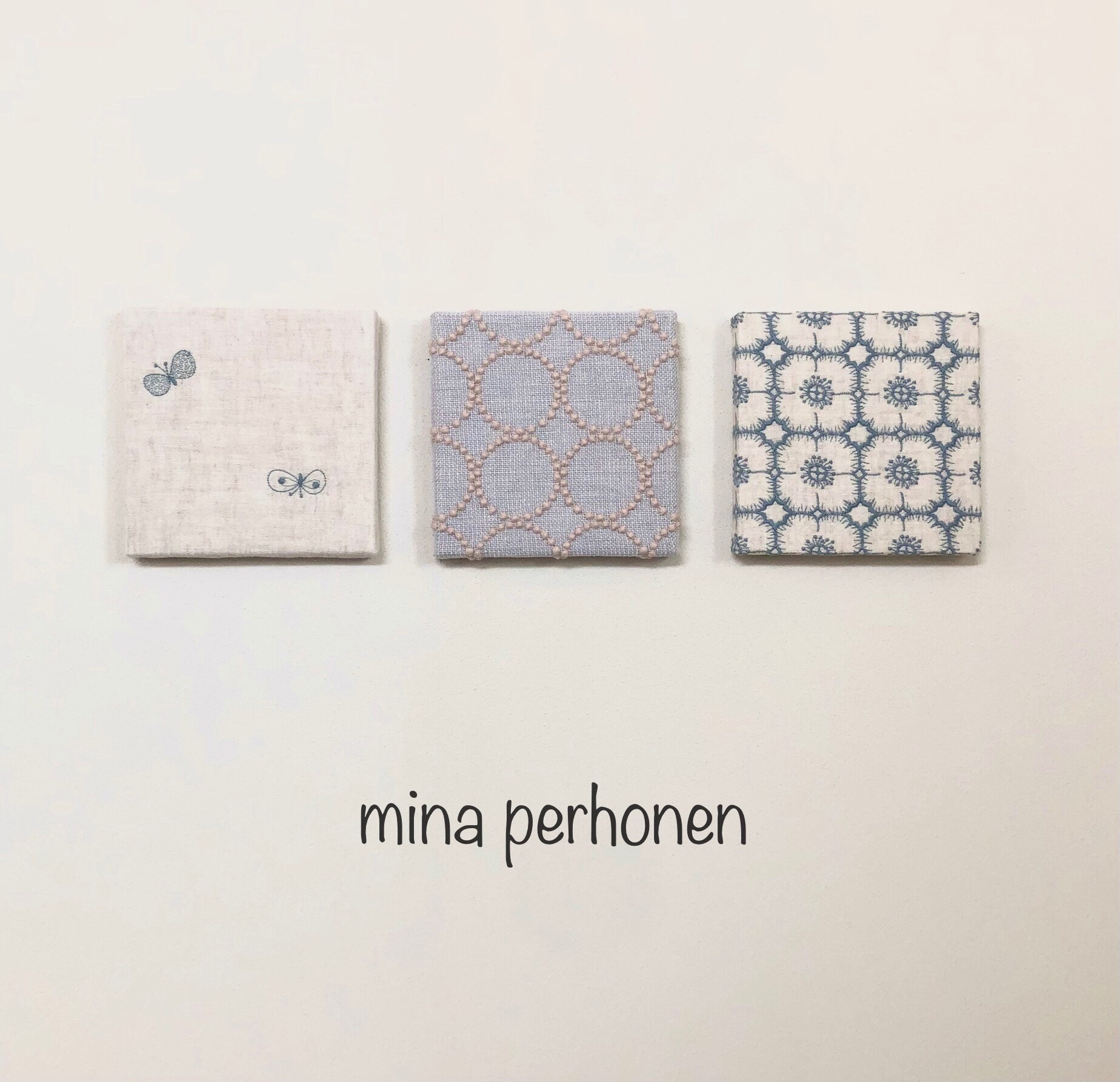 mina perhonen ミナペルホネン ファブリックパネル 3点セット