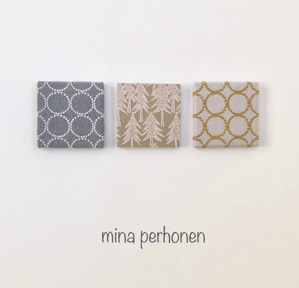 mina perhonen ミナペルホネン ファブリックパネル 3点セット