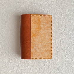 M5 システム手帳カバー / ノートタイプ・外ポケット付 / イエロー