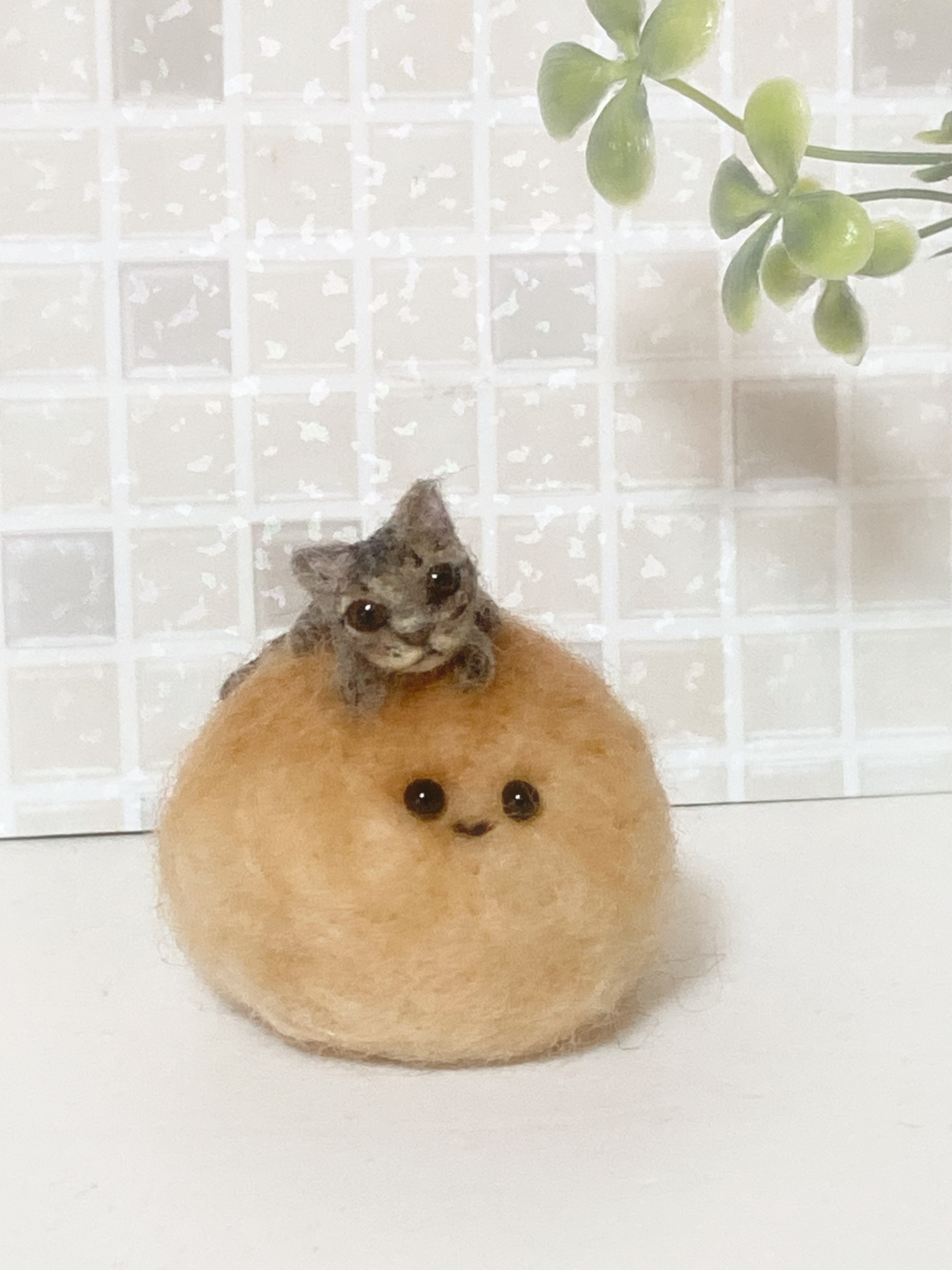 猫 ハンドメイド 羊毛フェルト みぃのみぃ