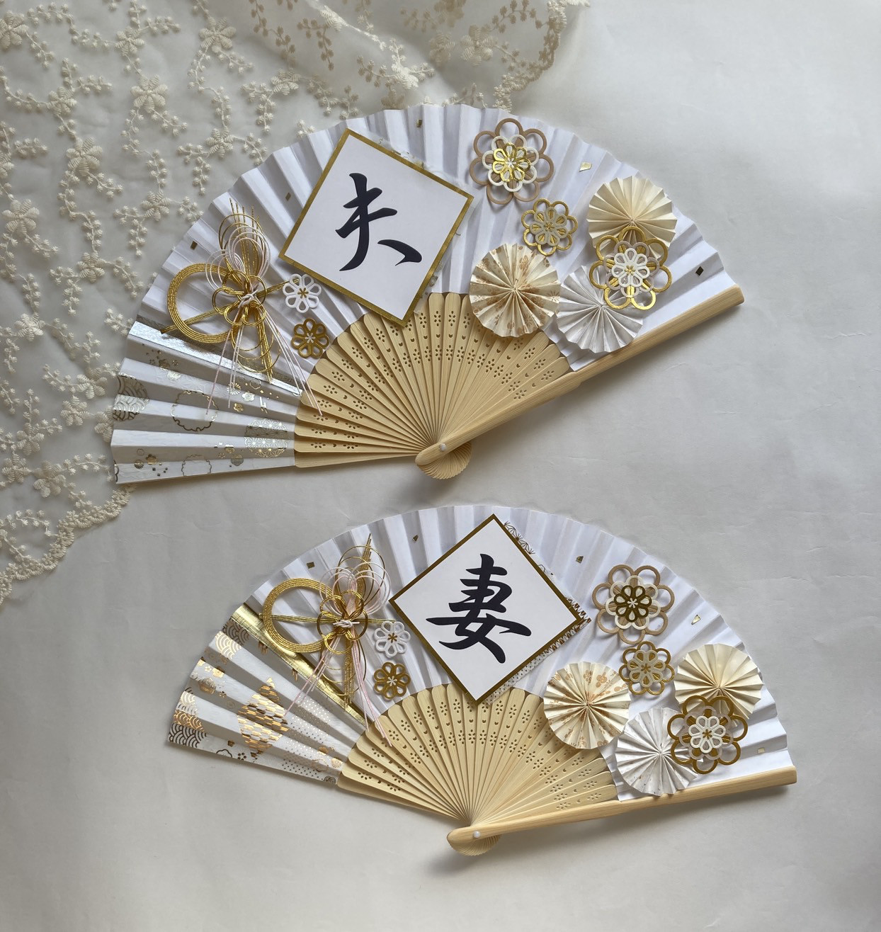 ≪bonheurunaオリジナル≫【＊】扇子プロップス｜前撮り｜結婚式