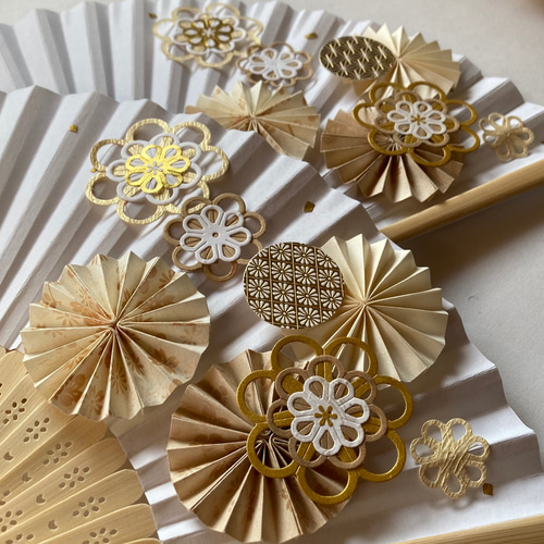 ≪bonheurunaオリジナル≫【＊】扇子プロップス｜前撮り｜結婚式