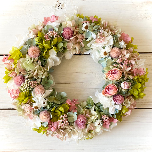 ローズのかわいいリース リース Rosa Cherry 通販 17135421｜Creema