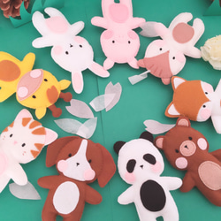 動物キャラクター マスコット フェルト フェルトのおもちゃ☆動物マスコット おもちゃ・人形 キキ 通販