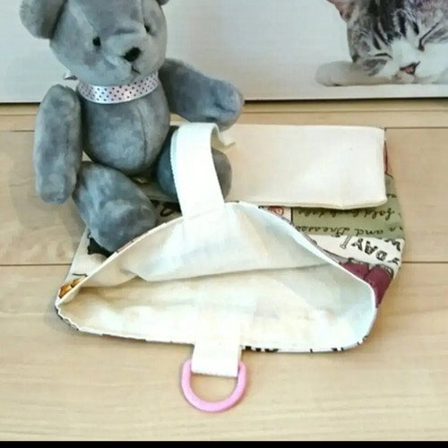 入園入学セット レッスンバッグ 上履き袋 体操服袋 ハンドメイド くま 入園入学用品・3点セット（通園通学バッグ・上履き入れ・体操着袋
