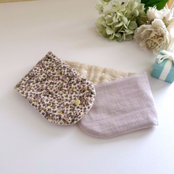 sae♡8重ガーゼ ケット【大】3550円 蝶々りぼん柄♡ 8重ガーゼ大判ハンカチ*北欧調*ちょうちょ*チョウチョ*choucho*両面