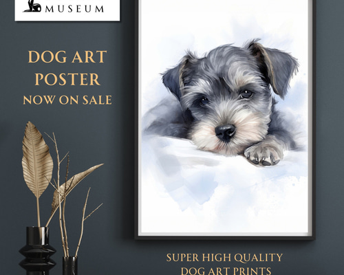 要問い合せ♥️ヴィンテージ風アート♥️お洒落アート 絵 アニマル 犬