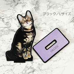 送料無料｜アクリルスタンド-サイズや台座が選べる！ペットの写真で作る オーダーメイド オリジナル アクスタ 猫 犬 14枚目の画像