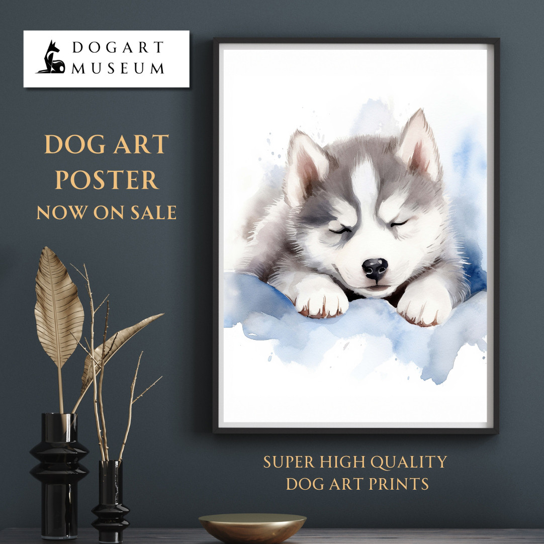 【原画】Animal-eyes『犬』（パステル画）