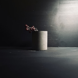 フラワーベース　花器　花瓶　ペンスタンド【セメント/モルタル/コンクリート】 2枚目の画像