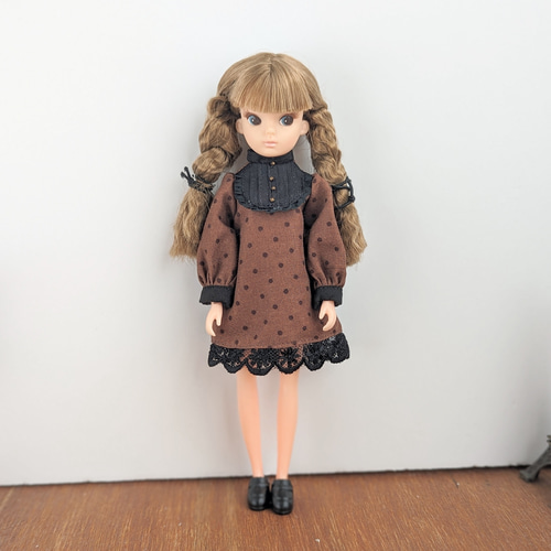 doll服'24 no96 リカちゃん 服 ワンピース アウトフィット
