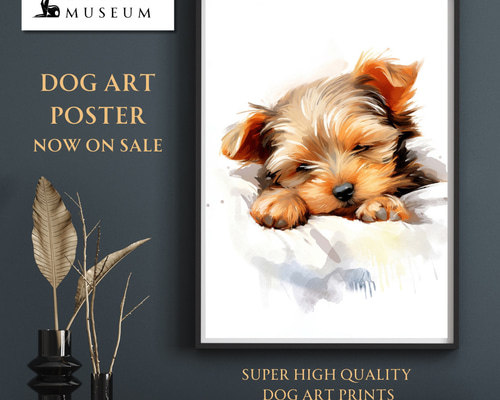 アクリル画 犬 ヨークシャテリア 絵画 ヨークシャーテリア - Etsy 日本