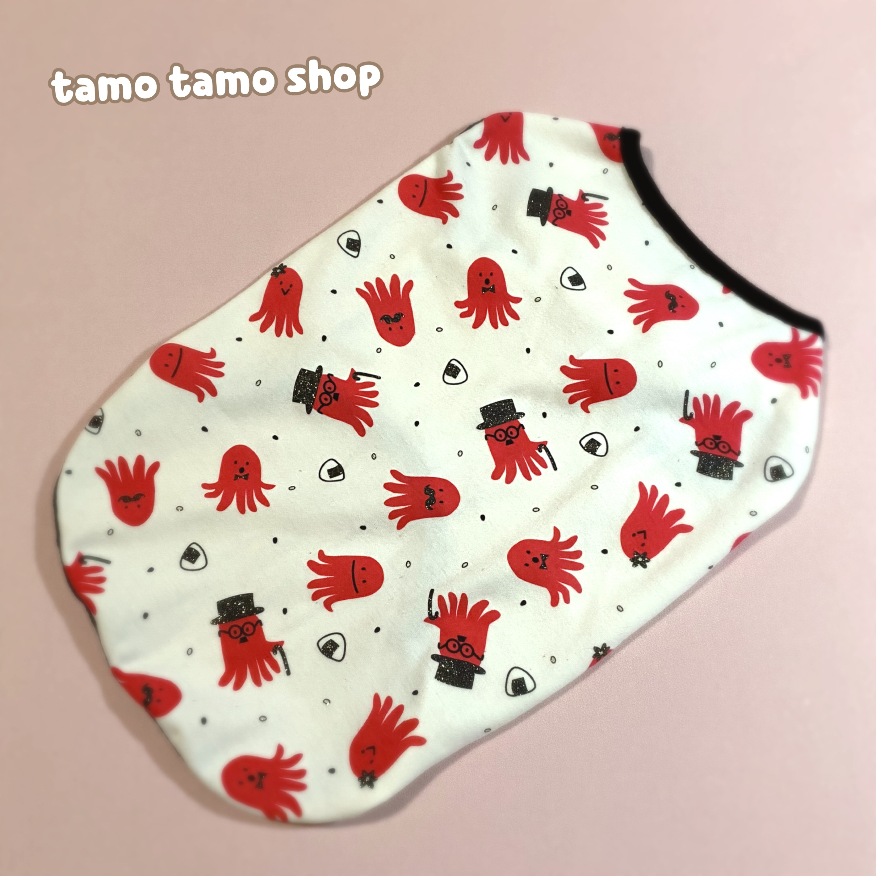 ぴーち様❤️ハロウィン♡たこさんウィンナー♡ティアードワンピ♡ハンドメイド犬服