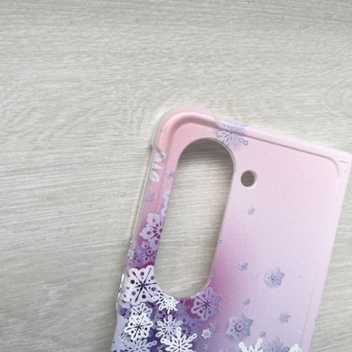 Galaxy Z Fold6 / Z Fold5 / Z Fold4 スマホケース Snow crystal
