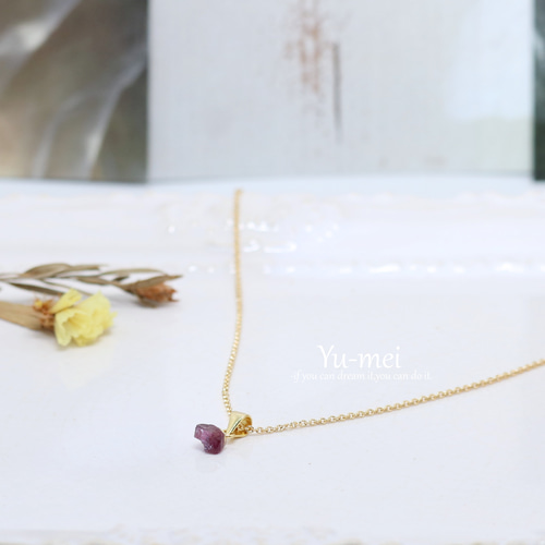 Mei JEWERY トルマリン ネックレス