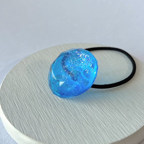 夜空の海宝石ヘアゴム / 星空 / 宇宙 ヘアゴム 華昇 優羽 通販