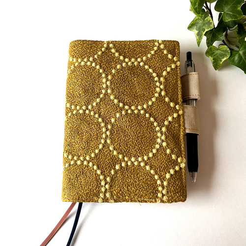 新品【ミナペルホネン】タンバリン　ジッパーズ 　ほぼ日手帳　カバー ミナ ペルホネン / tambourine（navy） ［weeksカバー］ - 手帳