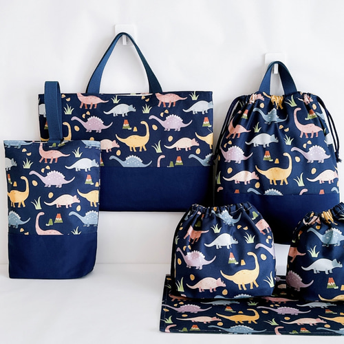 オーダーページ・男の子・絵本袋・お着替え袋・お弁当袋・ランチョン