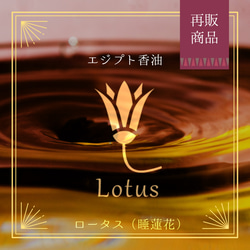 Egyptian oil - Lotus 3ml- エジプト香油「ロータス」 その他