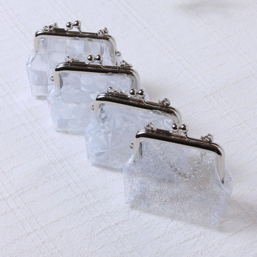 確認ページ♡チャームポーチ E-COME ポーチ whitegames チャーム付ミニポーチ レディース